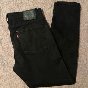 Levi’s black 510 jeans 32w 29L